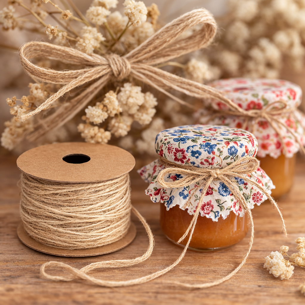 Decoración con tarros de miel 19